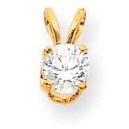 5.75mm Pendant Mounting 14k Gold XP11, MPN: XP11, 883957166889