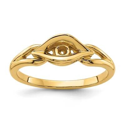 Diamond Ring Mounting 14k Gold Y4290, MPN: Y4290,