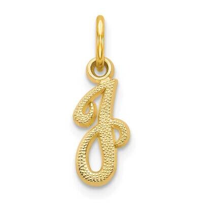 Initial J Charm 10k Gold 10C763J, MPN: 10C763J, 883957494869