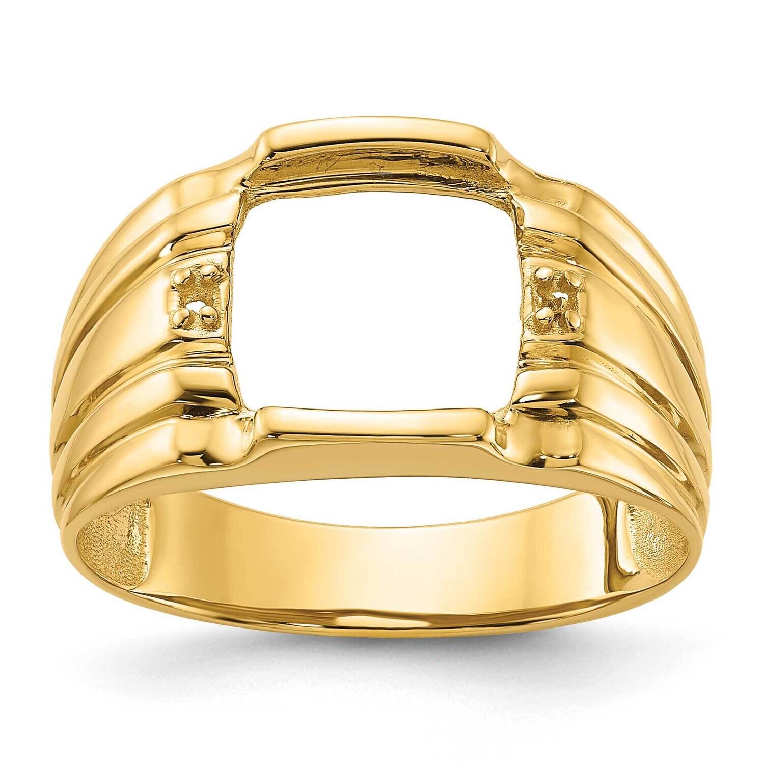 Men's ring mounting 14k Gold Y1548
