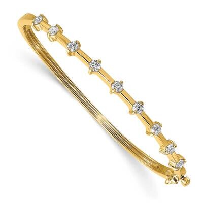 Diamond Bangle 14k Gold XB220AA, MPN: XB220AA, 883957200507