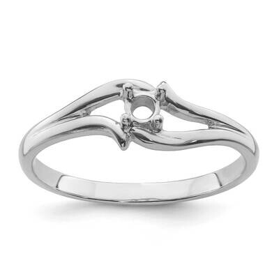 Ring Mounting 14k White Gold Y4260, MPN: Y4260,