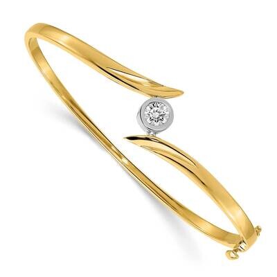 Diamond Bangle 14k Two-Tone Gold XB283AA, MPN: XB283AA, 883957200316