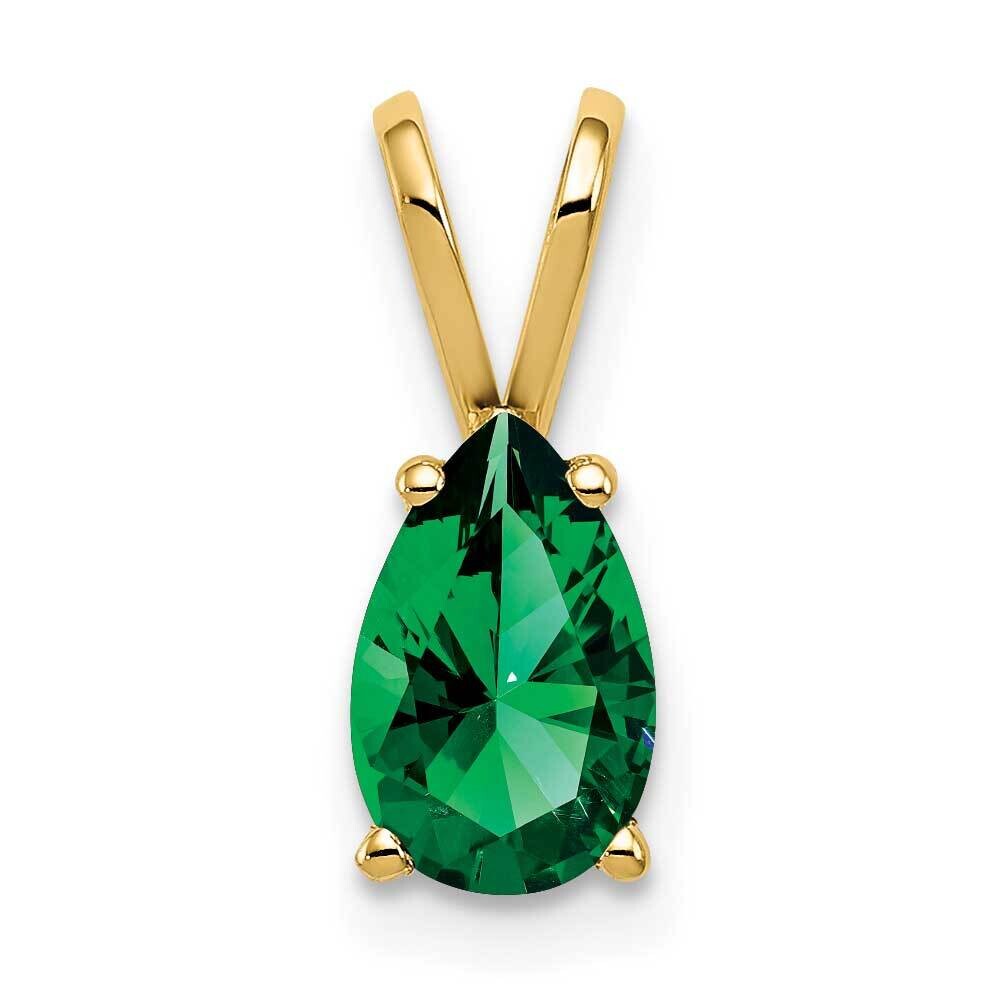 8x5mm Pear Mount Saint Helens pendant 14k Gold XP425MS, MPN: XP425MS, 883957209098
