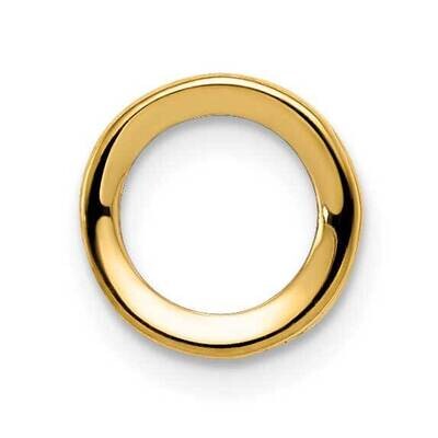 5mm Round Bezel Pendant Mounting 14k Gold XP320, MPN: XP320,