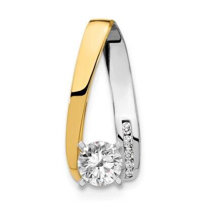 Diamond slide 14k Two-Tone Gold XS626A, MPN: XS626A, 883957994482