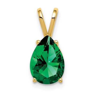 10x7mm Pear Mount Saint Helens pendant 14k Gold XP427MS, MPN: XP427MS, 883957239934