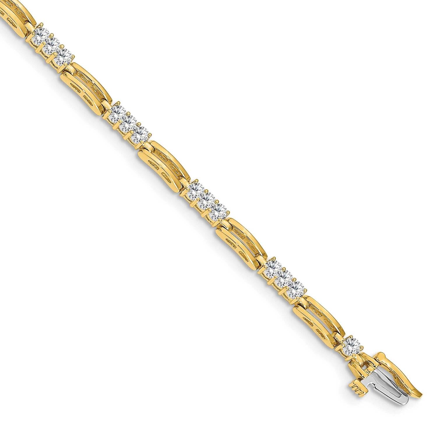 Diamond tennis bracelet 14k Gold X787AA, MPN: X787AA, 883957078199