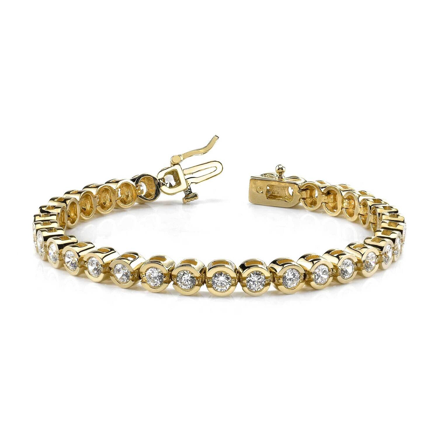 fancy diamond bracelet Mounting 14k Gold X2908, MPN: X2908, 191101372988