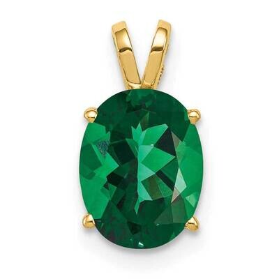 9x7mm Oval Mount Saint Helens pendant 14k Gold XP424MS, MPN: XP424MS, 883957238968