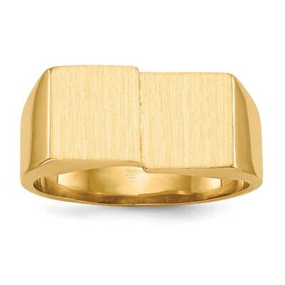 Men&#39;s Signet Ring 14k Gold RS449, MPN: RS449, 883957369549