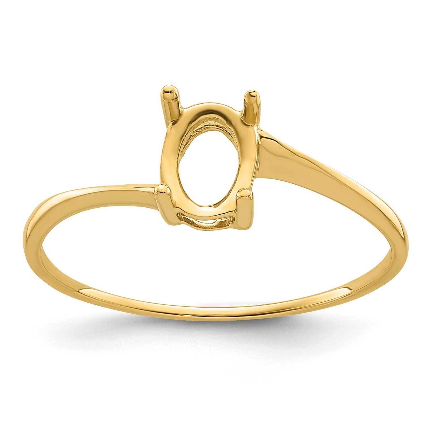 Gemstone Ring Mounting 14k Gold Y4665