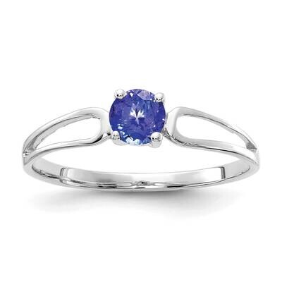 4mm Tanzanite Ring 14k white Gold X9673T, MPN: X9673T, 883957046778