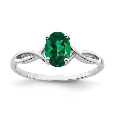 Mount Saint Helens Ring 14k white Gold 7x5mm Oval Y2198MS, MPN: Y2198MS, 883957553924