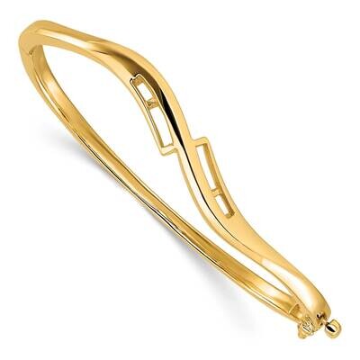 Bangle Bracelet Mounting 14k Gold XB72, MPN: XB72,