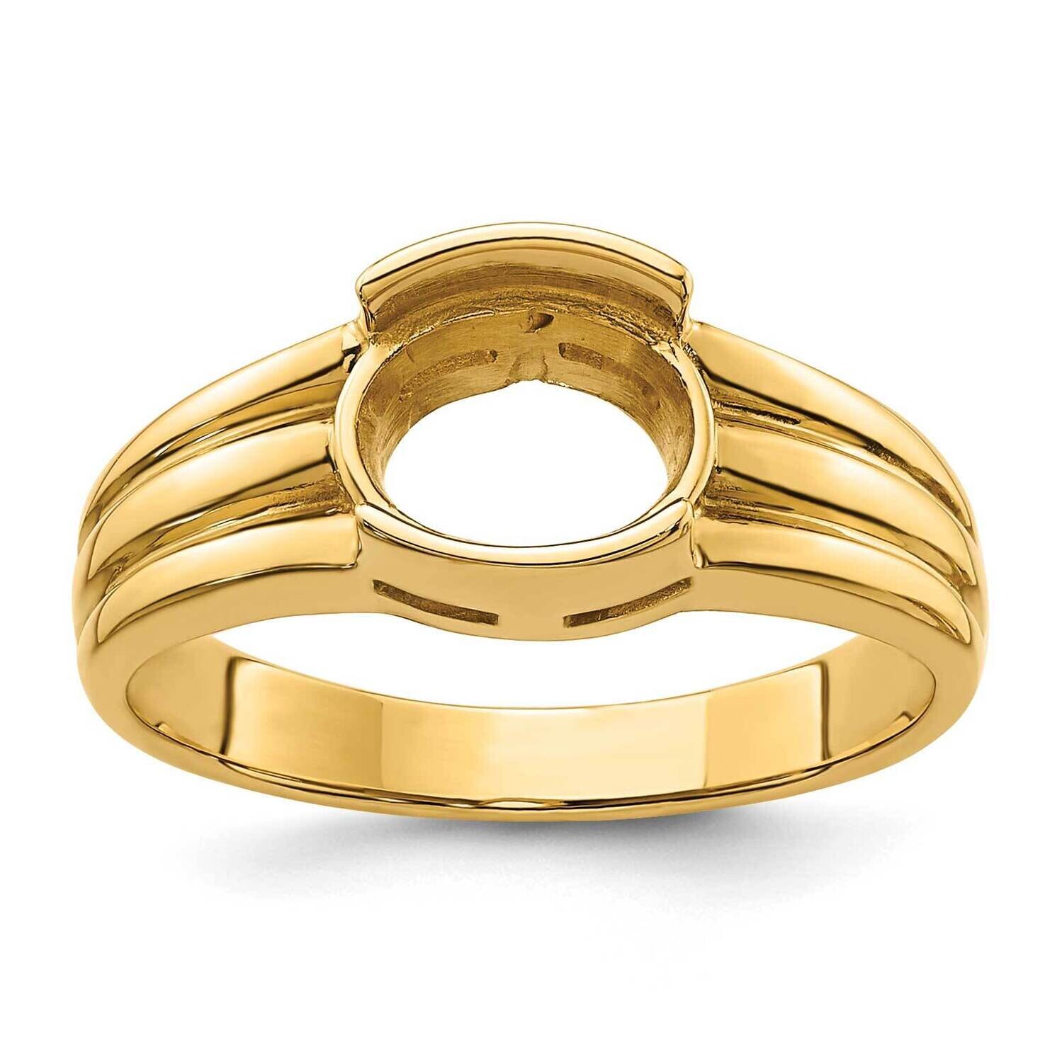 Gemstone Ring Mounting 14k Gold Y4473