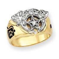 masonic ring mounting 14k Two-Tone Gold Y4053, MPN: Y4053, 191101197932