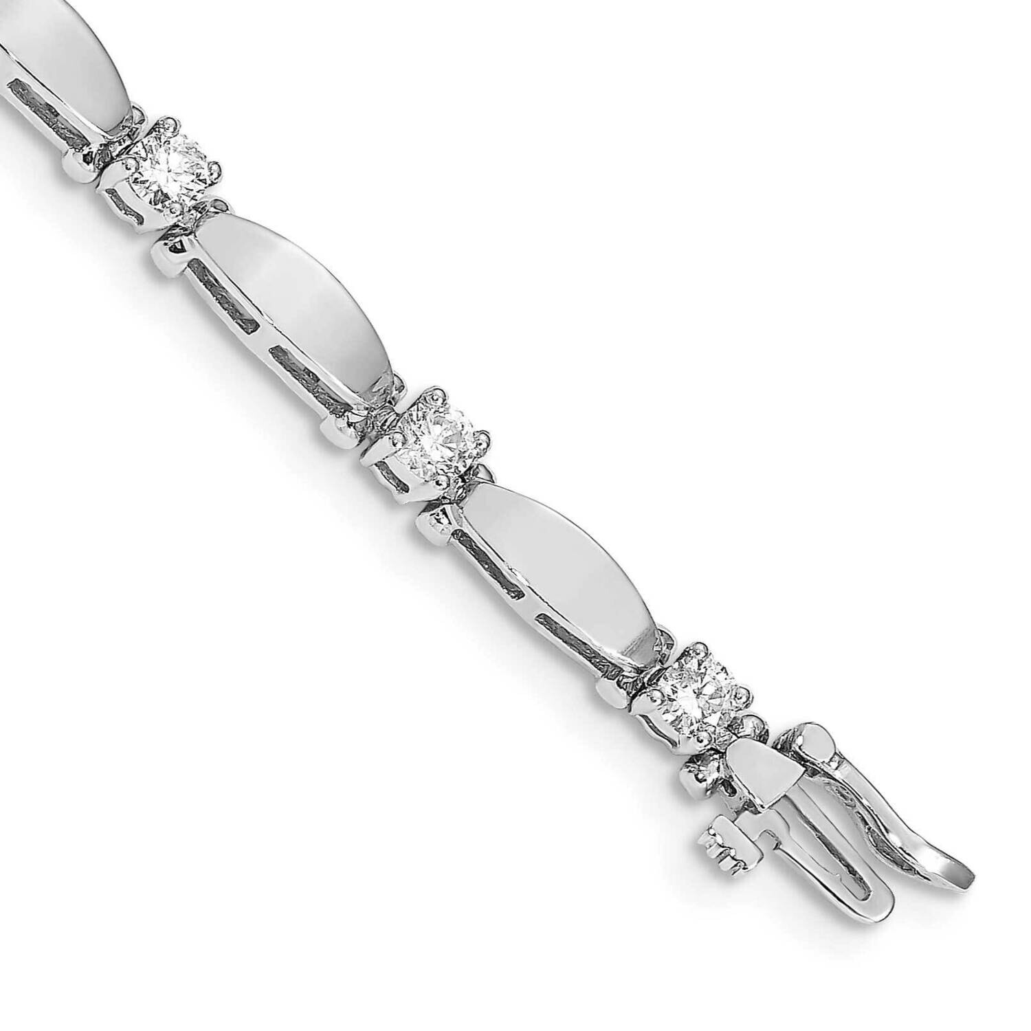 Diamond tennis bracelet 14k White Gold X2362WAA