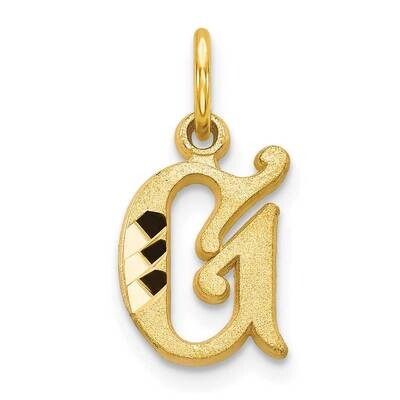 Initial G Charm 10k Gold 10C764G, MPN: 10C764G, 883957392943