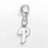 PHILADELPHIA PHILLIES P LOGO 3/8 ON LOBSTER CLAW Sterling Silver PHI013LOB-SS, MPN: PHI013LOB-SS, 6…