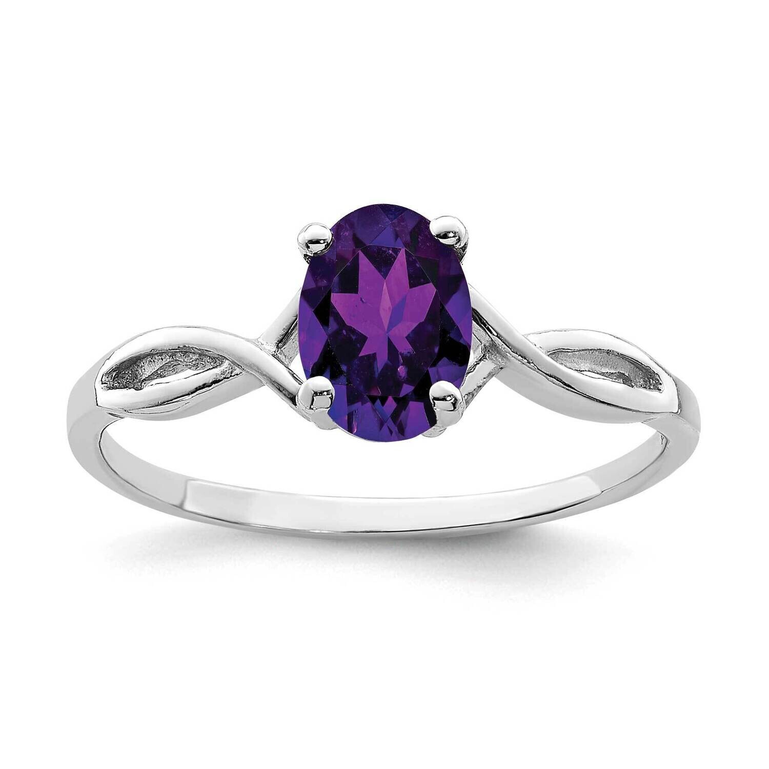 Amethyst ring 14k White Gold Y2198AM, MPN: Y2198AM, 883957713052