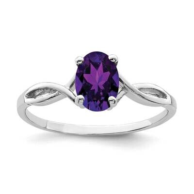 Amethyst ring 14k White Gold Y2198AM, MPN: Y2198AM, 883957713052