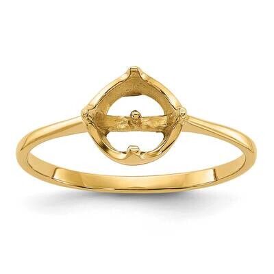 Cultured Pearl Ring Mounting 14k Gold Polished Y1926, MPN: Y1926,