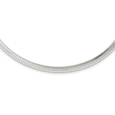16 Inch 6mm Cubetto Necklace Sterling Silver QU6-16, MPN: QU6-16, 883957259062