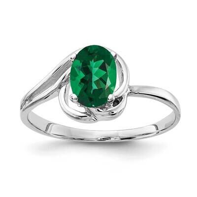 Mount Saint Helens Ring 14k white Gold 7x5mm Oval X9683MS, MPN: X9683MS, 883957578415