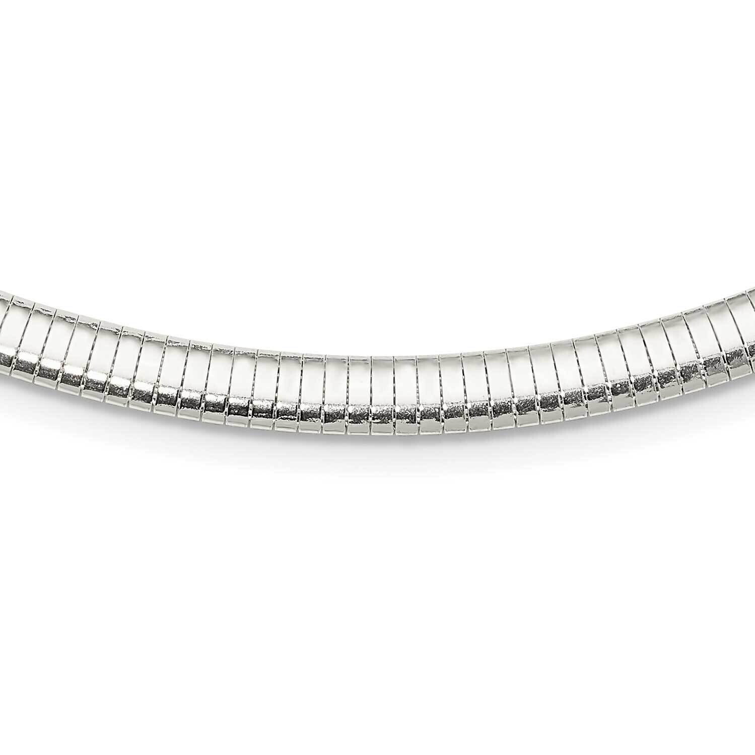 18 Inch 6mm Cubetto Necklace Sterling Silver QU6-18, MPN: QU6-18, 883957259079