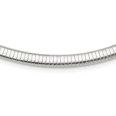 18 Inch 6mm Cubetto Necklace Sterling Silver QU6-18, MPN: QU6-18, 883957259079