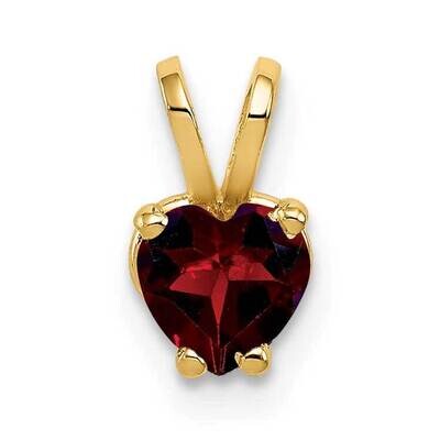 Garnet Diamond pendant 14k Gold XP428GA, MPN: XP428GA, 883957209340