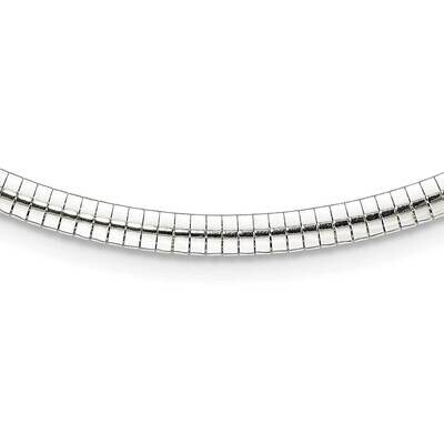 18 Inch 4mm Cubetto Necklace Sterling Silver QU4-18, MPN: QU4-18, 883957259031