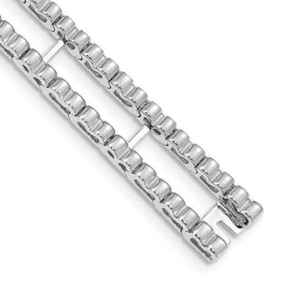 Tennis Jacket Blank 14k White Gold X869/4.5W-6.5, MPN: X869/4.5W-6.5, 191101374593