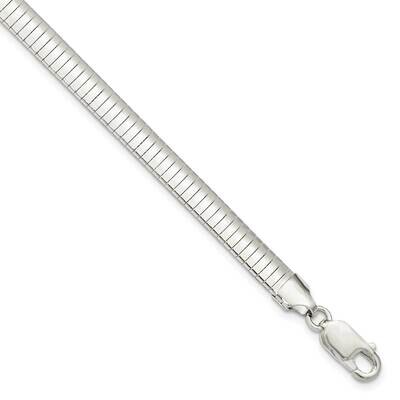 8 Inch 6mm Cubetto Bracelet Sterling Silver QU6-8, MPN: QU6-8, 883957259093