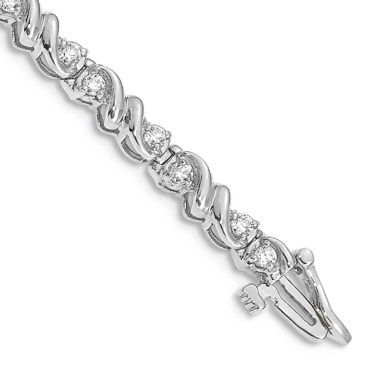 Diamond tennis bracelet 14k White Gold X816WAA, MPN: X816WAA, 883957198804