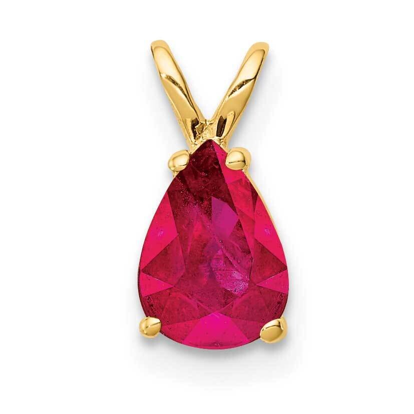 Ruby Diamond pendant 14k Gold XP1010R, MPN: XP1010R, 883957166735