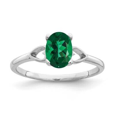 Mount Saint Helens Ring 14k white Gold 7x5mm Oval Y2194MS, MPN: Y2194MS, 883957553931