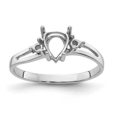 Diamond &amp; Gemstone Ring Mounting 14k White Gold Y4626, MPN: Y4626,