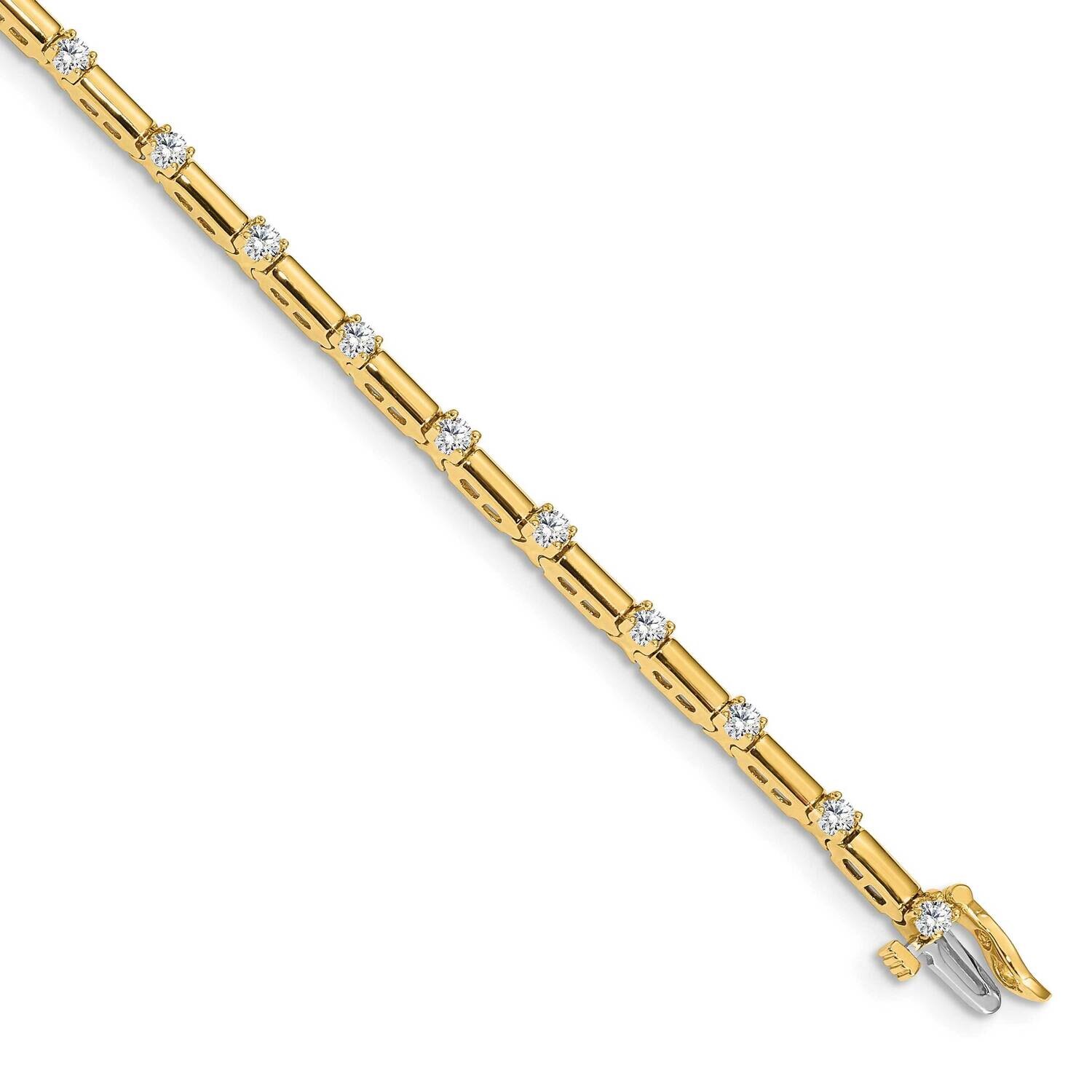 Diamond tennis bracelet 14k Gold X762VS, MPN: X762VS, 883957195001