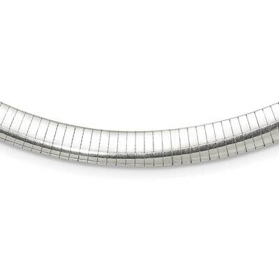 18 Inch 8mm Cubetto Necklace Sterling Silver QU8-18, MPN: QU8-18, 883957259116