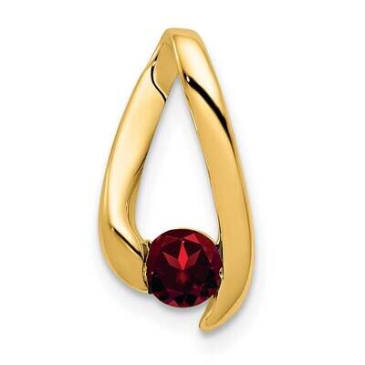 4mm Garnet pendant 14k Gold XP948GA, MPN: XP948GA, 883957211732