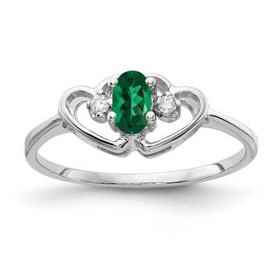 Mount Saint Helens Diamond Ring 14k white Gold 5x3mm Oval X9719MS/A, MPN: X9719MS/A, 883957640891
