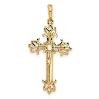 Cross Mounting 14k Gold Polished XP1775, MPN: XP1775,