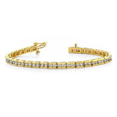 2.7mm Diamond Tennis Bracelet Mounting 14k Gold X2221, MPN: X2221,