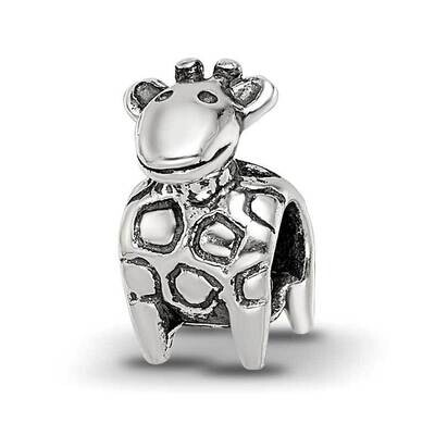 Giraffe Bead - Sterling Silver QRS739, MPN: QRS739, 883957727264