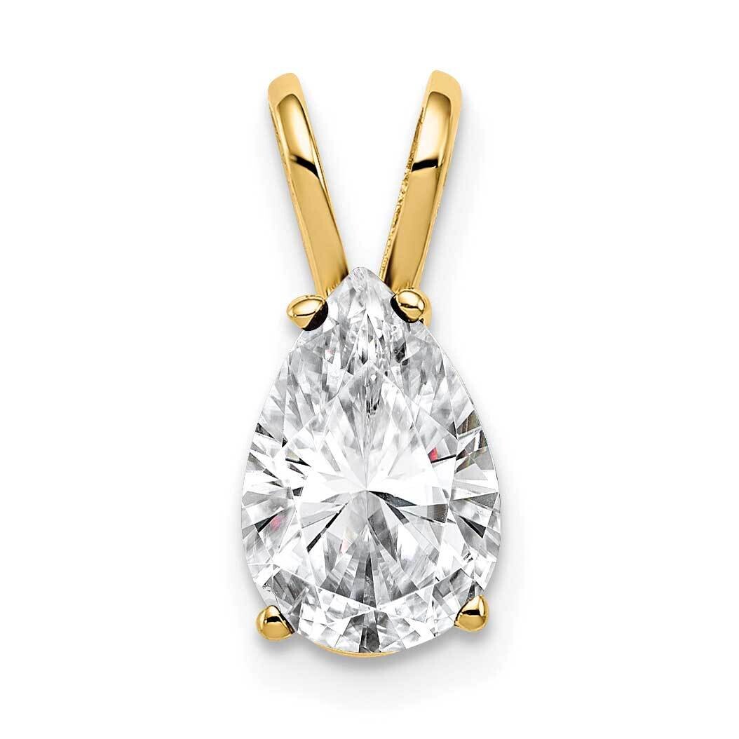 9x6mm Pear Cubic Zirconia pendant 14k Gold XP426CZ Diamond, MPN: XP426CZ, 883957209197