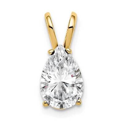9x6mm Pear Cubic Zirconia pendant 14k Gold XP426CZ Diamond, MPN: XP426CZ, 883957209197