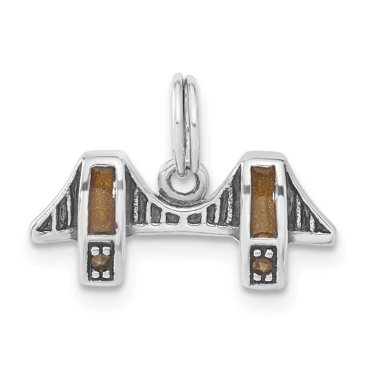 Bridge Charm Sterling Silver QC3859