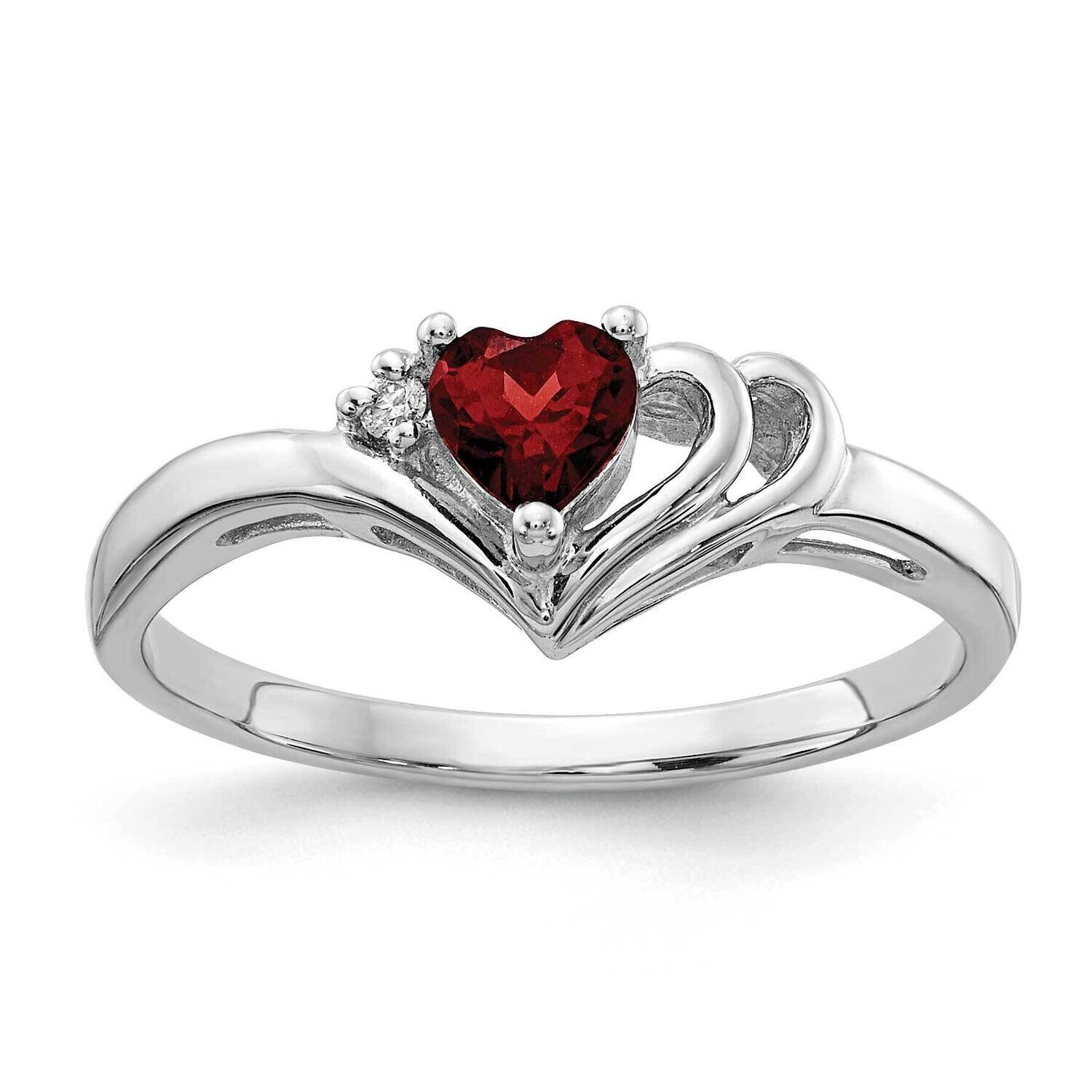 Diamond & Gemstone Ring Mounting 14k White Gold Y4587
